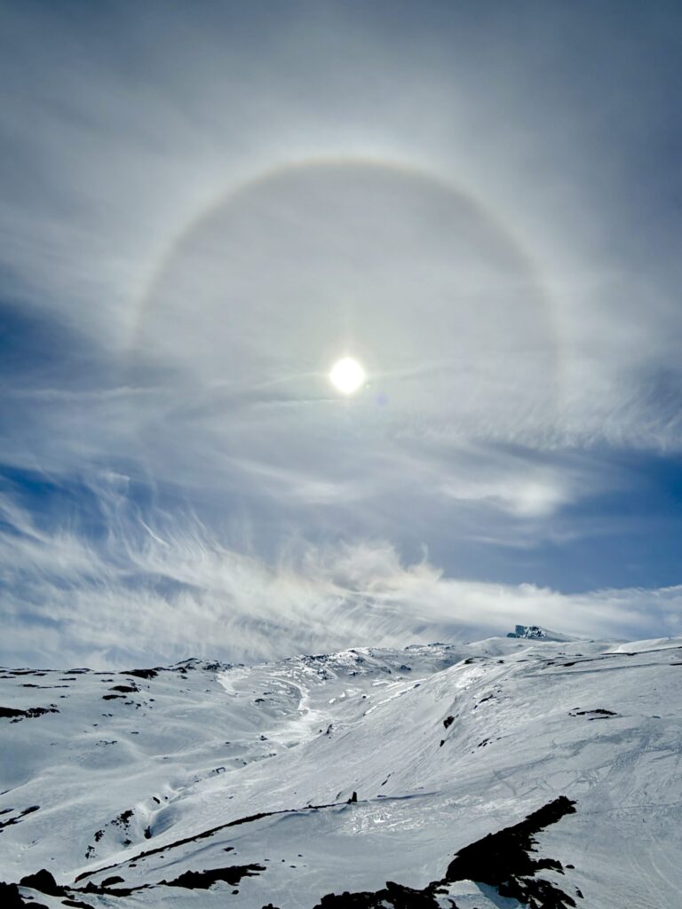Halo Solar en Sierra Nevada