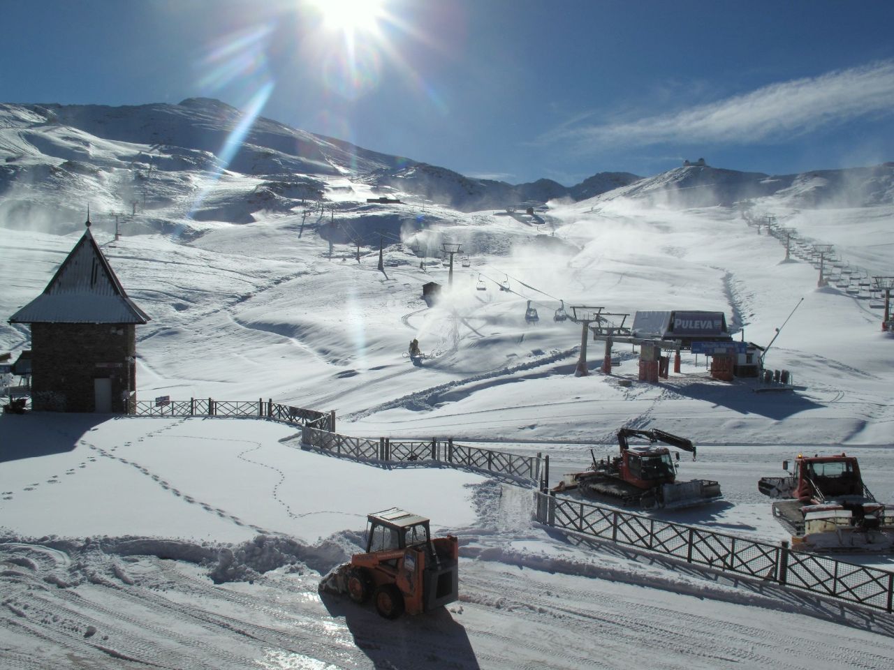escuela de esqui en sierra nevada