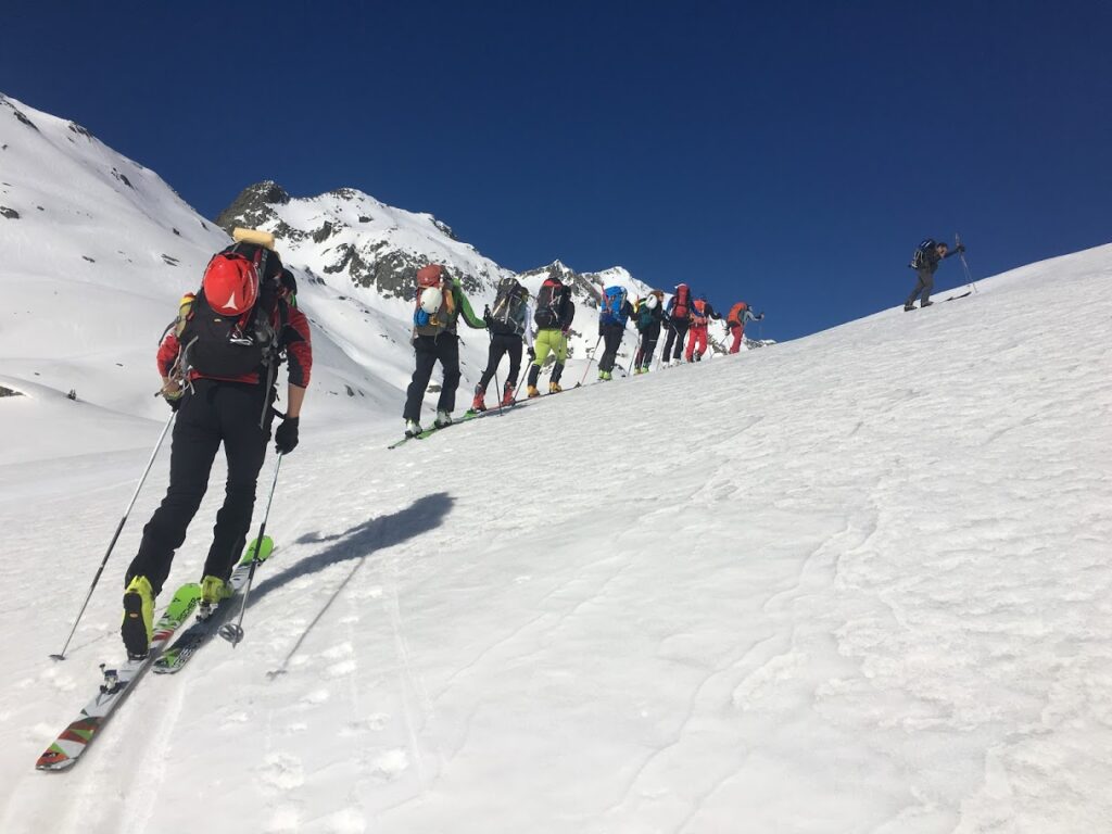 esquí de montaña en pirineos