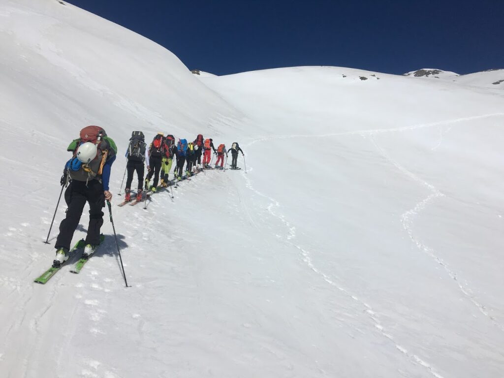 esquí de montaña en pirineos