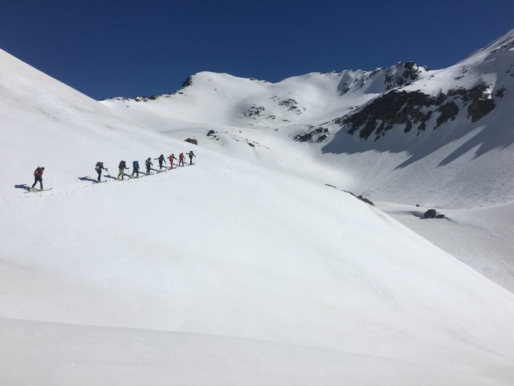 esquí de montaña en pirineos
