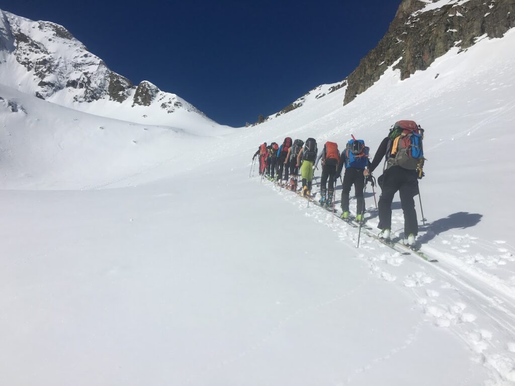 esquí de montaña en pirineos