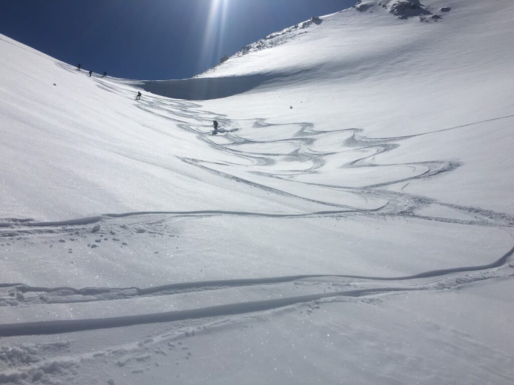 esquí de montaña en pirineos