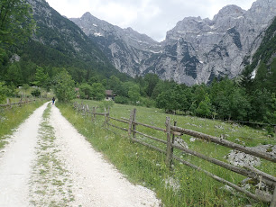 senderismo por Eslovenia en el Triglav